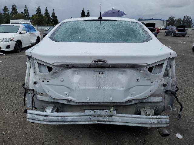 3FA6P0LU0GR385340 - 2016 FORD FUSION SE HYBRID WHITE photo 6