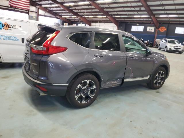 2HKRW2H95KH630512 - 2019 HONDA CR-V TOURING GRAY photo 3