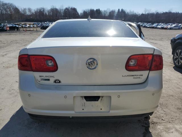 1G4HJ5EM2BU146089 - 2011 BUICK LUCERNE CXL WHITE photo 6