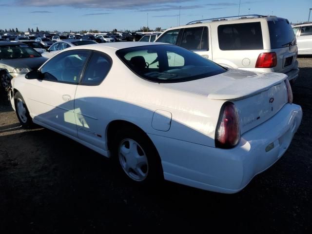 2G1WX12K539415456 - 2003 CHEVROLET MONTE CARL SS WHITE photo 2