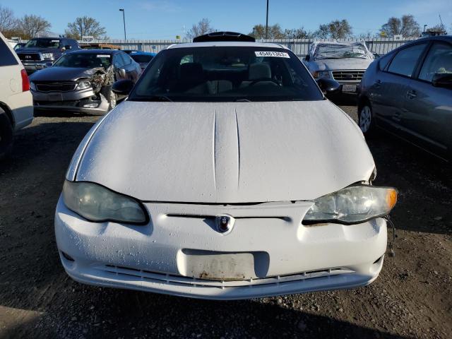 2G1WX12K539415456 - 2003 CHEVROLET MONTE CARL SS WHITE photo 5