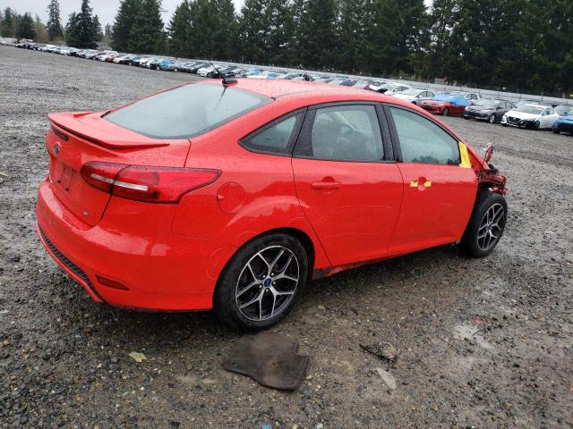 1FADP3F2XGL325051 - 2016 FORD FOCUS SE RED photo 3