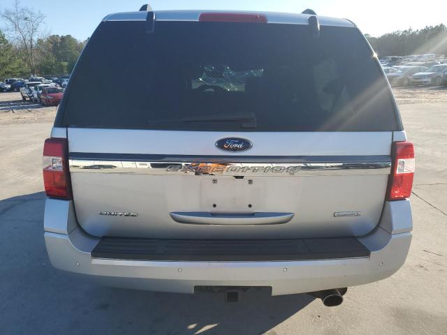 1FMJU2AT7HEA17384 - 2017 FORD EXPEDITION LIMITED SILVER photo 6