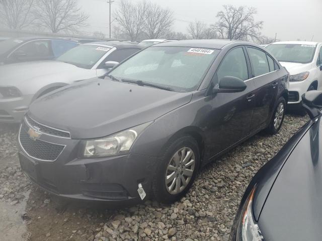 1G1PC5SH0B7113049 - 2011 CHEVROLET CRUZE LS GRAY photo 1