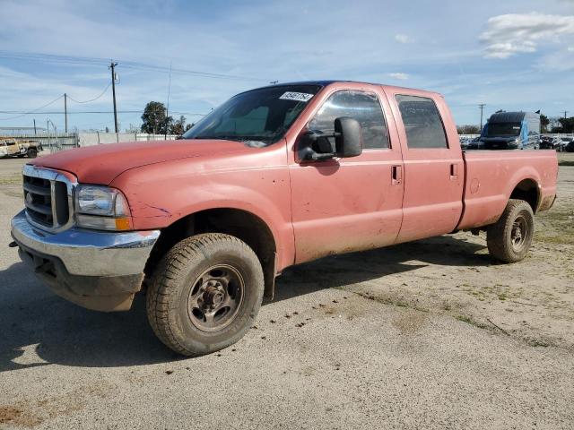 3FTSW31F12MA07633 - 2002 FORD F350 SRW SUPER DUTY RED photo 1