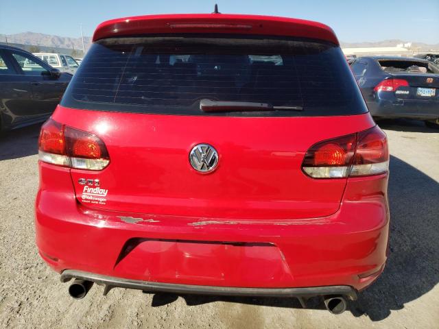 WVWHD7AJ9DW037025 - 2013 VOLKSWAGEN GTI RED photo 6