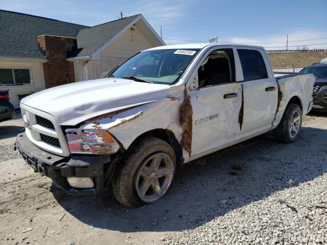 1C6RD7KT1CS344853 - 2012 DODGE RAM 1500 ST WHITE photo 1