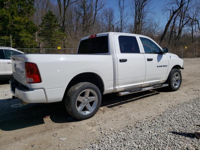 1C6RD7KT1CS344853 - 2012 DODGE RAM 1500 ST WHITE photo 3