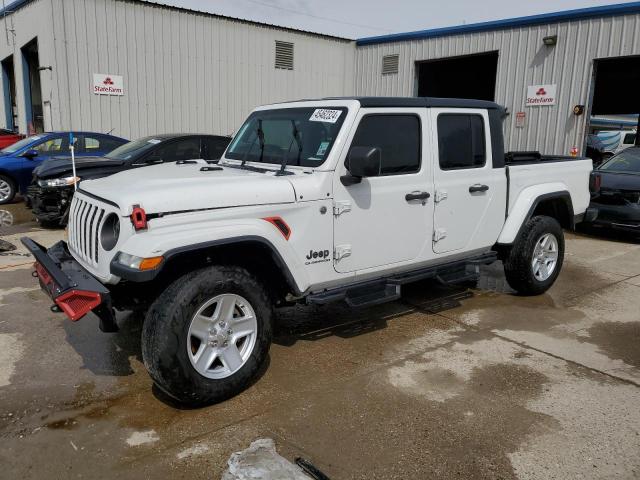 1C6JJTAGXML521088 - 2021 JEEP GLADIATOR SPORT WHITE photo 1