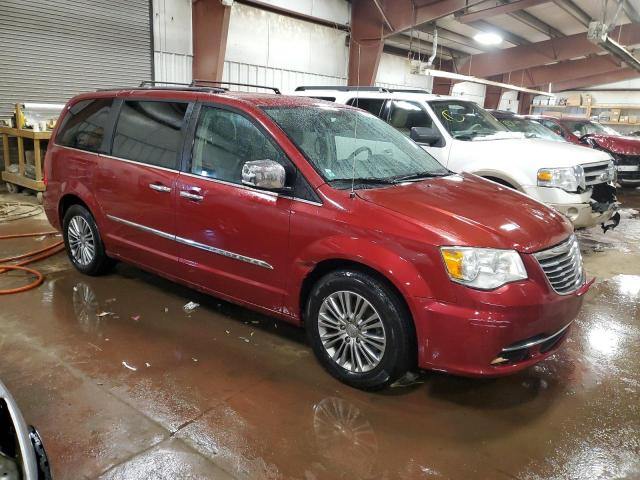 2C4RC1CG1ER425768 - 2014 CHRYSLER TOWN & COU TOURING L RED photo 4