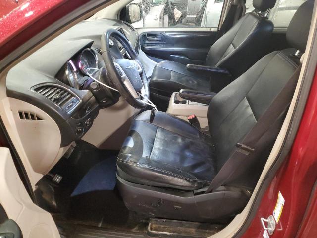 2C4RC1CG1ER425768 - 2014 CHRYSLER TOWN & COU TOURING L RED photo 7