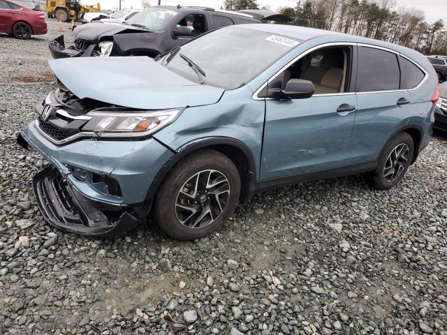 2HKRM4H45GH699049 - 2016 HONDA CR-V SE BLUE photo 1