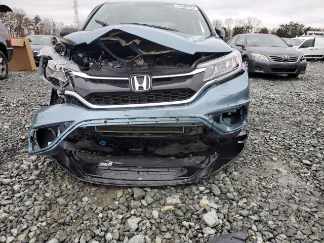 2HKRM4H45GH699049 - 2016 HONDA CR-V SE BLUE photo 5