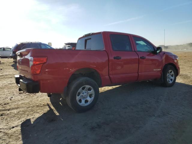 1N6AA1EC9MN509861 - 2021 NISSAN TITAN S RED photo 3