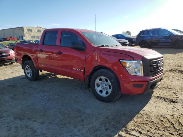 1N6AA1EC9MN509861 - 2021 NISSAN TITAN S RED photo 4