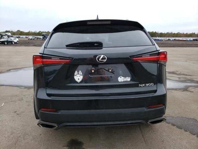 JTJDARDZ0M2242306 - 2021 LEXUS NX 300 BASE შავი ფოტო 6