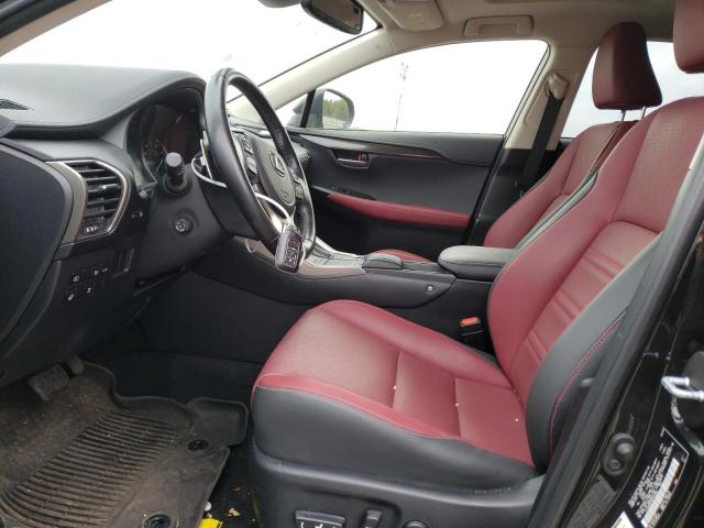 JTJDARDZ0M2242306 - 2021 LEXUS NX 300 BASE შავი ფოტო 7