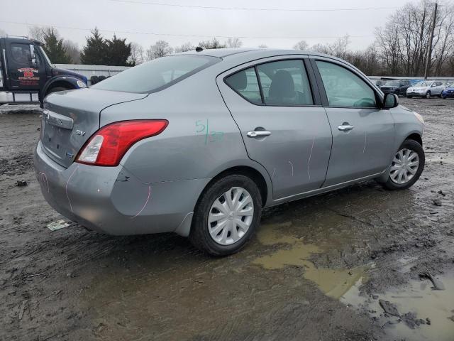 3N1CN7AP1CL891378 - 2012 NISSAN VERSA S SILVER photo 3