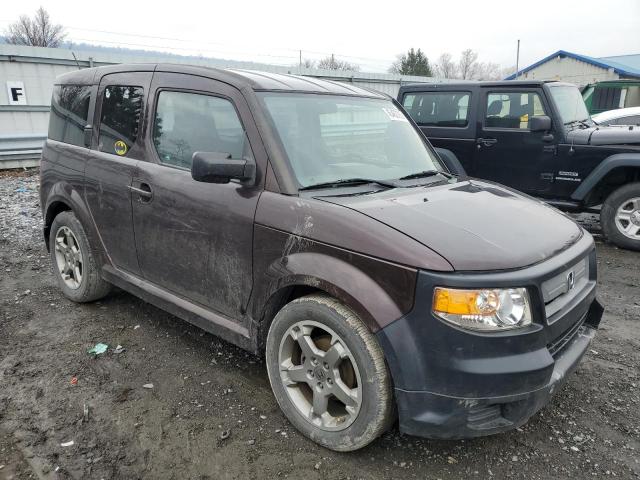 5J6YH17997L007103 - 2007 HONDA ELEMENT SC BURGUNDY photo 4