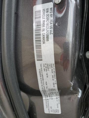 2C4RC1BG2LR268699 - 2020 CHRYSLER PACIFICA TOURING L GRAY photo 13