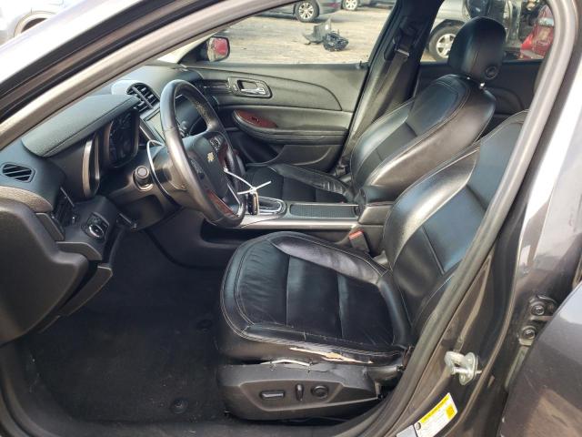 1G11G5SX0DF237851 - 2013 CHEVROLET MALIBU 3LT ნაცრისფერი ფოტო 7