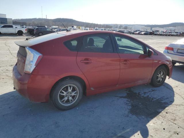 JTDKN3DU4B1411228 - 2011 TOYOTA PRIUS RED photo 3