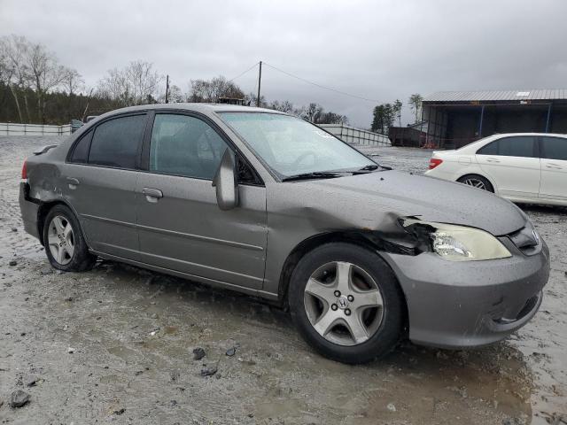 2HGES26764H534011 - 2004 HONDA CIVIC EX SILVER photo 4