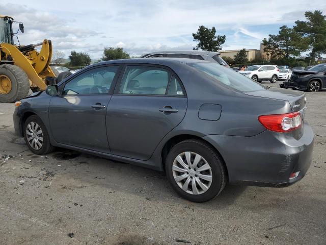 2T1BU4EE6CC815368 - 2012 TOYOTA COROLLA BASE CHARCOAL photo 2