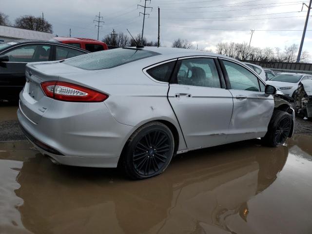 3FA6P0HD8ER288537 - 2014 FORD FUSION SE SILVER photo 3