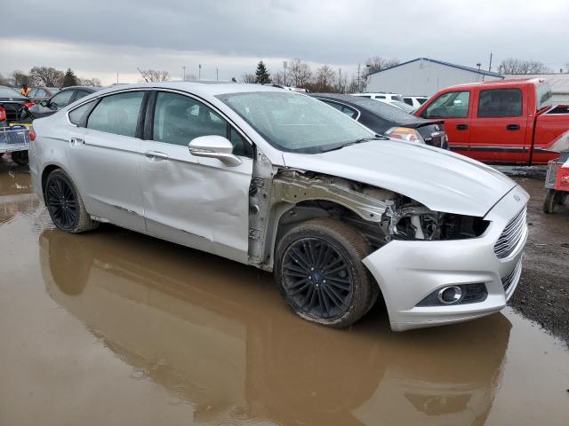 3FA6P0HD8ER288537 - 2014 FORD FUSION SE SILVER photo 4