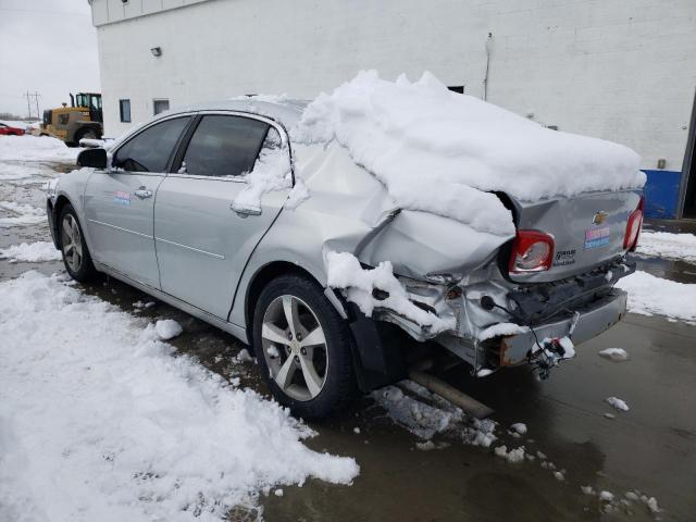 1G1ZC5EU5CF116618 - 2012 CHEVROLET MALIBU 1LT SILVER photo 2