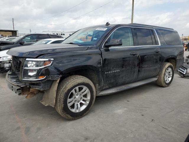 1GNSCJKC4FR166577 - 2015 CHEVROLET SUBURBAN C1500 LT BLACK photo 1