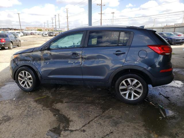 KNDPB3AC6E7603083 - 2014 KIA SPORTAGE BASE BLUE photo 2