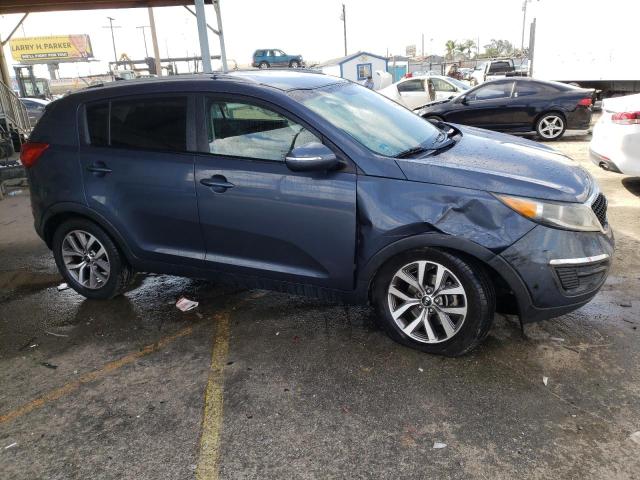 KNDPB3AC6E7603083 - 2014 KIA SPORTAGE BASE BLUE photo 4