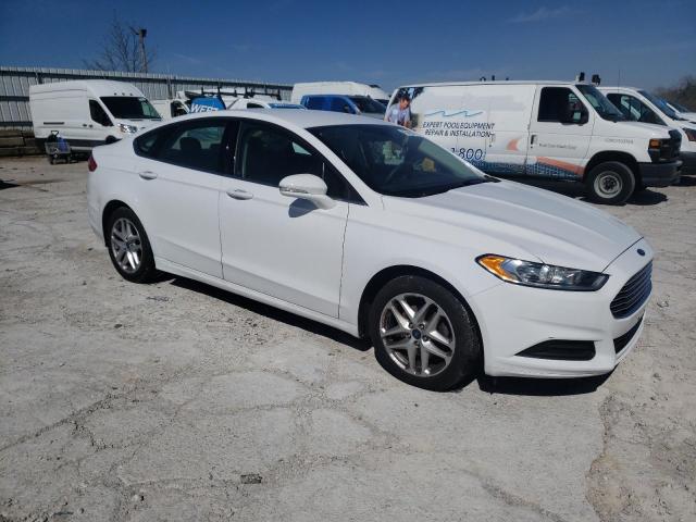 3FA6P0HD3ER156270 - 2014 FORD FUSION SE WHITE photo 4