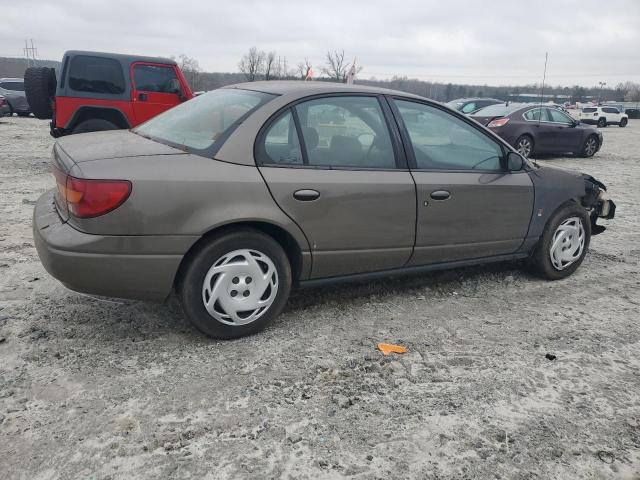 1G8ZK52721Z246953 - 2001 SATURN SL2 GRAY photo 3