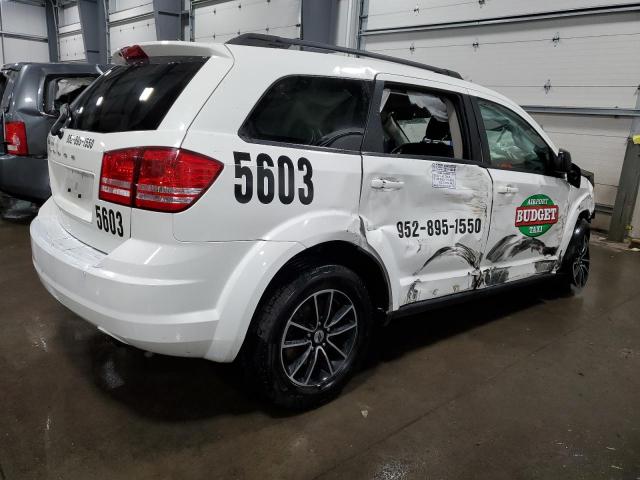 3C4PDCAB8JT208524 - 2018 DODGE JOURNEY SE WHITE photo 3