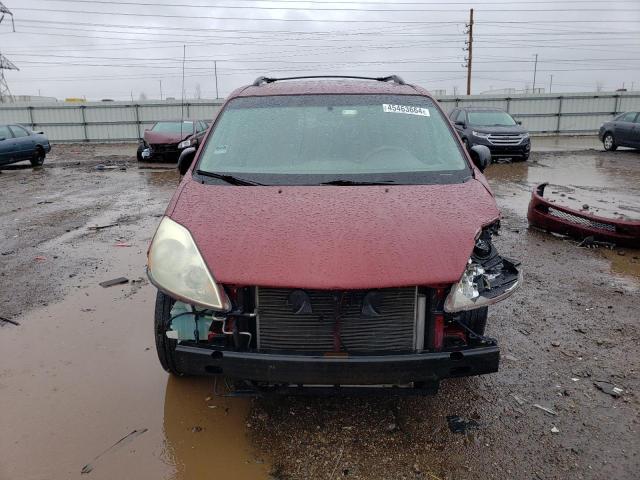 5TDZA23C86S531636 - 2006 TOYOTA SIENNA CE BURGUNDY photo 5