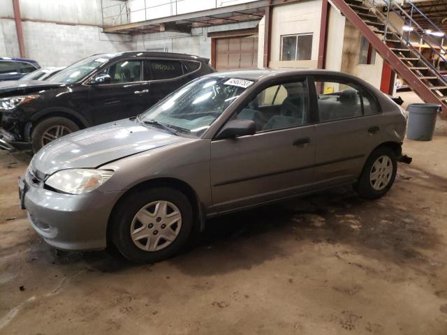 2HGES163X5H008487 - 2005 HONDA CIVIC DX VP GRAY photo 1