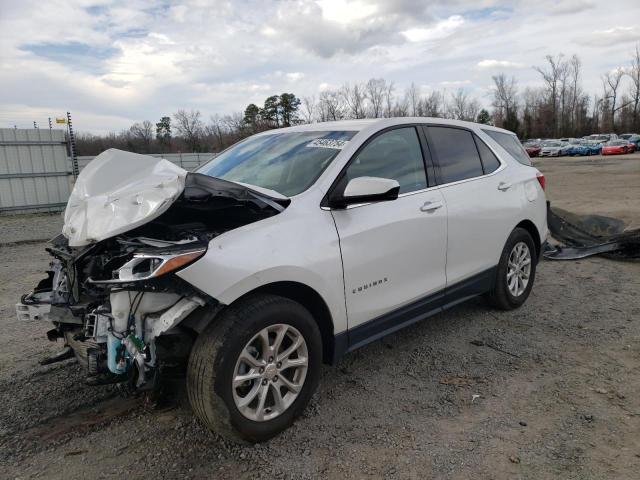 3GNAXKEV7LL164943 - 2020 CHEVROLET EQUINOX LT WHITE photo 1