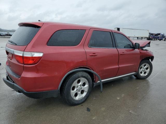 1D4RD2GGXBC630459 - 2011 DODGE DURANGO EXPRESS RED photo 3