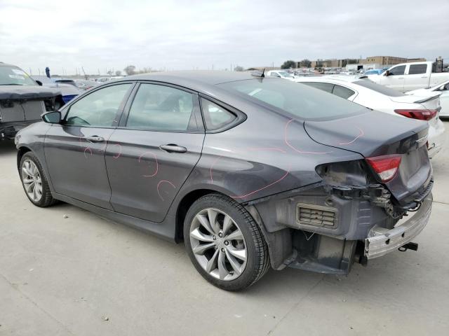 1C3CCCBB7FN760690 - 2015 CHRYSLER 200 S GRAY photo 2