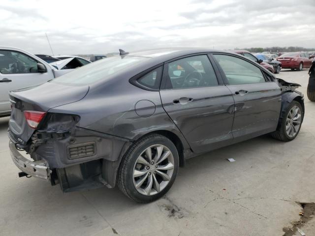 1C3CCCBB7FN760690 - 2015 CHRYSLER 200 S GRAY photo 3