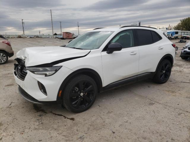 LRBAZLR46MD088342 - 2021 BUICK ENVISION PREFERRED WHITE photo 1