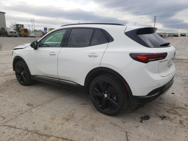 LRBAZLR46MD088342 - 2021 BUICK ENVISION PREFERRED WHITE photo 2