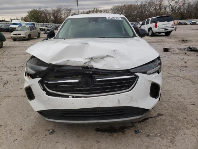 LRBAZLR46MD088342 - 2021 BUICK ENVISION PREFERRED WHITE photo 5