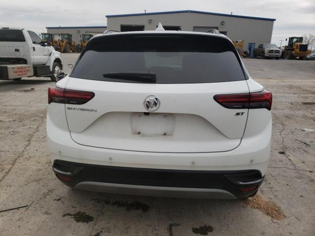 LRBAZLR46MD088342 - 2021 BUICK ENVISION PREFERRED WHITE photo 6
