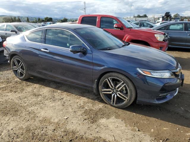 1HGCT2B04GA004362 - 2016 HONDA ACCORD TOURING BLUE photo 4