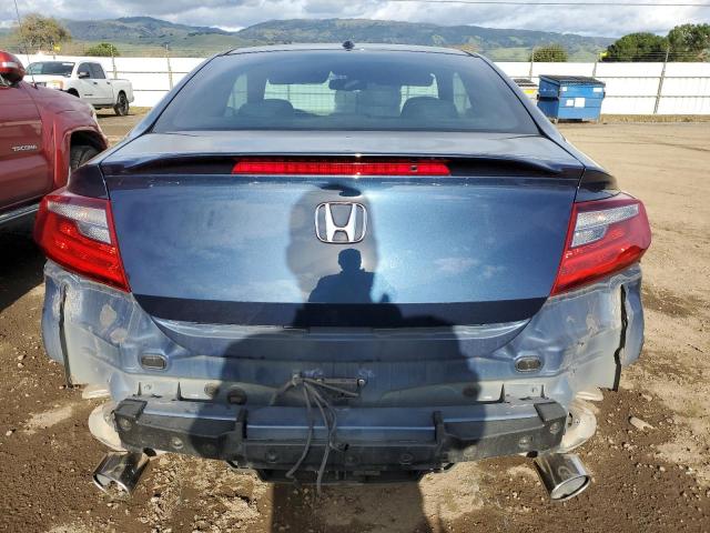 1HGCT2B04GA004362 - 2016 HONDA ACCORD TOURING BLUE photo 6