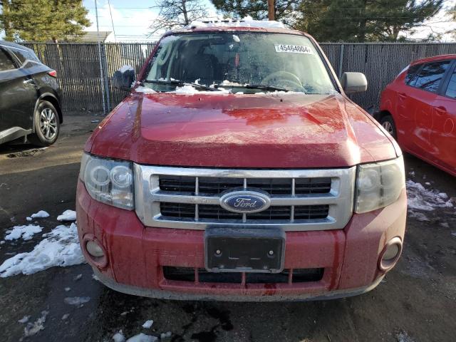 1FMCU93G39KB62071 - 2009 FORD ESCAPE XLT RED photo 5